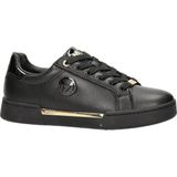 Mexx - Dames Sneakers - Zwart - Polyurethaan - Rubberen Buitenzoal