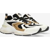 Mexx - Norah - Sneakers - Wit - Imitatieleer/Textiel