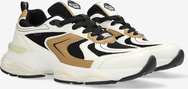 Mexx - Norah - Sneakers - Wit - Imitatieleer/Textiel