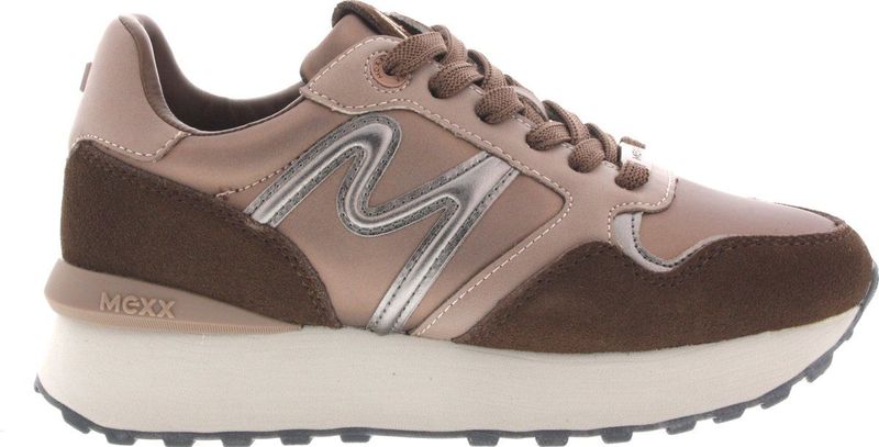Mexx Sneaker Juju Humper Brons - Vrouwen - Bronze