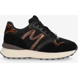 Mexx Sneaker Juju Humper Dierenprint Zwart Dames