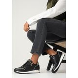 Mexx Sneaker Djana Caia Zwart - Vrouwen - Zwart