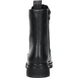 Mexx - Holea - Enkellaarzen - Zwart - Goud - Leer