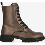 Mexx - Holea - Veterboots - Zwart - Imitatieleer - Lintveters