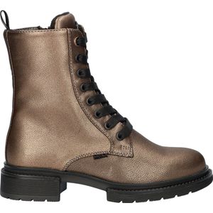 Mexx - Holea - Veterboots - Zwart - Imitatieleer - Lintveters