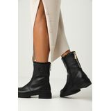 Mexx Enkellaars Polly Glad Zwart - Vrouwen - Zwart