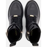 Mexx - Phard Mabel - Veterboots - Zwart - Leer