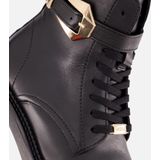 Mexx - Phard Mabel - Veterboots - Zwart - Leer