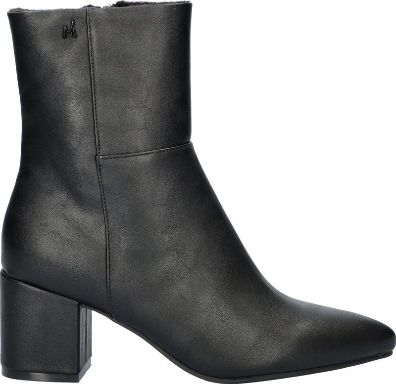 Mexx - Pam-Mila - Veterboots - Zwart - Imitatieleer - Gevoerd met Imitatiebont