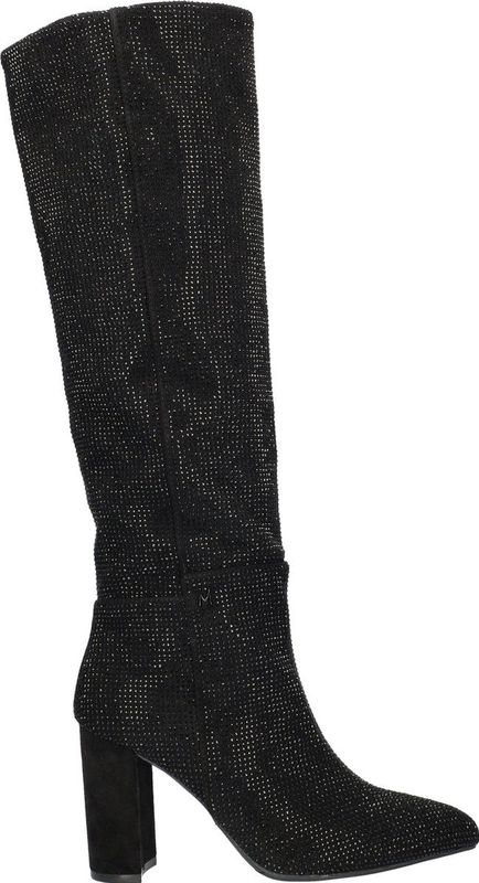 Mexx - Krystal II Indy - Hoge Laarzen - Zwart - Suède