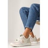 Mexx - Nouraya - Sneakers - Zwart - Nylon en Imitatieleer
