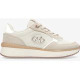 Mexx - MI001011351W-2504 Sneakers - Beige - Suède - Rubber Zool