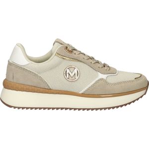 Mexx - MI001011351W-2504 Sneakers - Beige - Suède - Textiel Binnenvoering - Rubber Zool