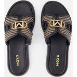 Mexx - Rami Pacha - Slippers - Zwart - Synthetisch