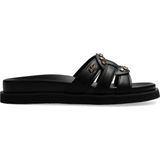 Mexx - Romy Phoenix - Slippers - Zwart - Leatherlook