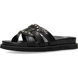 Mexx - Romy Phoenix - Slippers - Zwart - Leatherlook
