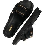 Mexx - Romy Phoenix - Slippers - Zwart - Leatherlook