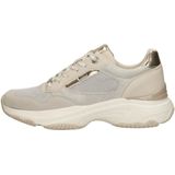 Mexx - Radja Pax - Dames Sneakers - Zwart - Imitatieleer/Suède/Textiel