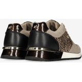 Mexx - Fleur Ellen - Damessneaker - Taupe - Luxe Bovenmateriaal van PU en Leer