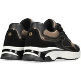 Mexx - Portia Love - Sneakers - Zwart/Bruin