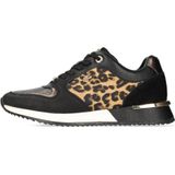 Mexx - Fleur Ellen - Lage Sneakers - Panterprint - Imitatieleer