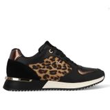 Mexx - Fleur Ellen - Lage Sneakers - Panterprint - Imitatieleer