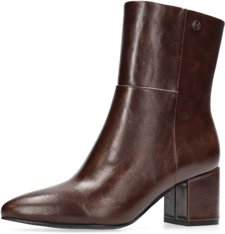 Mexx - Ankle Boot Pam Mila - Enkellaarsjes - Dark Cognac