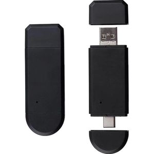 SD Kaartlezer Micro SD Kaartlezer Type C OTG SD Card Reader 5-in-1 Micro SD Card Reader - Geschikt voor Telefoon, PC en Tablet