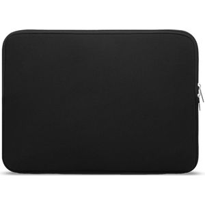 Coverzs Laptophoes 14 inch & 15 6 inch (zwart) - Laptoptas dames / heren geschikt voor o.a. 15 6 inch laptop en 14 Inch laptop - Macbook hoes met ritssluiting - waterafstotende hoes