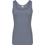 Set van 3x stuks Beeren heren hemd/singlet donker grijs 100% katoen - Heren ondergoed hemden, maat: XL