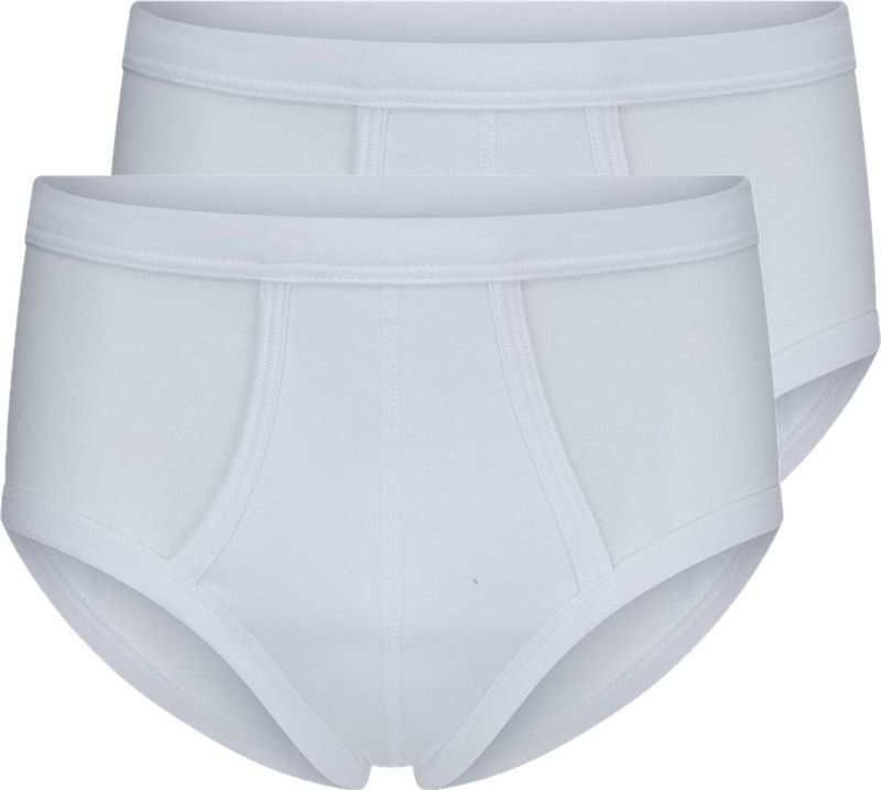 Beeren - Slips - Wit - Katoen - 4-pack