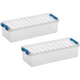 Opbergbox - Transparant - Kunststof - 30L