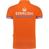 Bellatio Decorations - Poloshirt - Oranje - Katoen