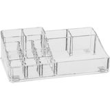 5five - Make-up Organizer Set - Transparant - Kunststof - 3 Onderdelen