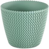 Prosperplast - Splofy - Plantenpot - Mint Groen - Kunststof - Set van 2