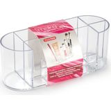 PlasticForte - Make-up Organizer - Transparant - Kunststof - 8 Vakjes