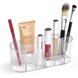 PlasticForte - Make-up Organizer - Transparant - Kunststof - 8 Vakjes