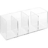 5Five - Make-up Organizer Set - Transparant - Kunststof - 2 Onderdelen