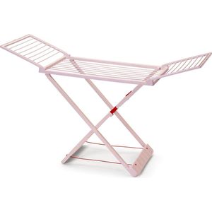 Plasticforte Wasrek 20 meter droogrek oud roze kunststof 55x180x108