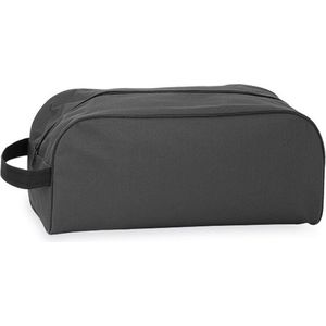 Schoenentas/Reistas - zwart - 8 liter - 35 x 16 x 15 cm - Reis opbergtas voor een paar schoenen - polyester