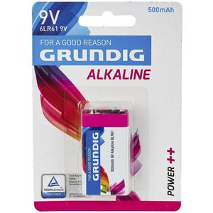 Grundig - V9 Plus - Alkaline Batterijen - 9 Volt - 3 Stuks