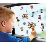 Kinder autoraam beplakken stickers combinatie set boerderij en Paw Patrol thema - Vinyl stickers