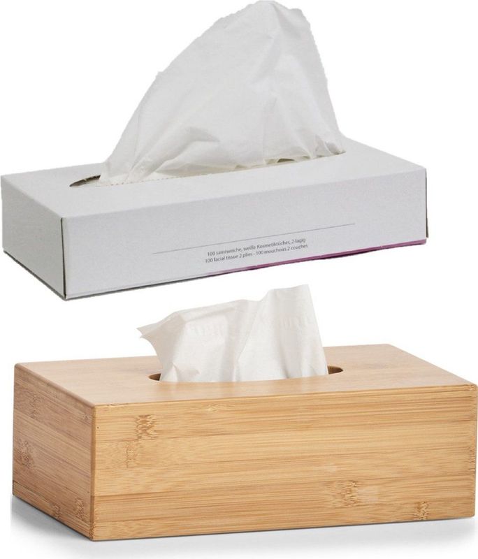 Tissuebox - Wit - Karton - 100 Stuks