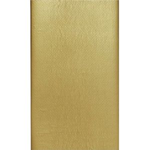 Kerst thema tafel set met sterretjes goud - Tafellakens