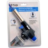 Gasbrander - Opzetstuk voor Butaangas - Inclusief Bus Butaangas 227gr - Metaal - Multi