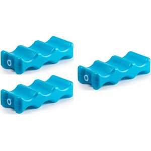 Voordeelset van 6x stuks koelelementen voor speciaal voor blikjes 22 x 9 cm