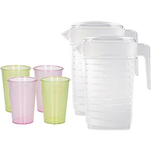 Glas - Water - Vaatwasserbestendig - 1 liter - Karaffen kopen