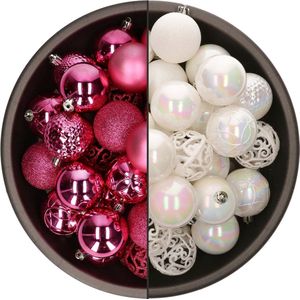 Paarse kerstballen action - feestversiering kopen? | Korting tot 25