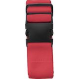 Kofferriem / bagageriem - 190 cm - kofferspanband rood