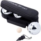 Engelhart Jeu de boules set - 2x - 3 ballen/1 but in draagtas - Jeu de Boules